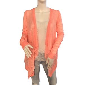Charlotte Russe Cardigan. Orange.‎ Medium.